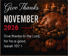 November 2026 seasonal artwork
