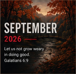 September 2026 seasonal artwork
